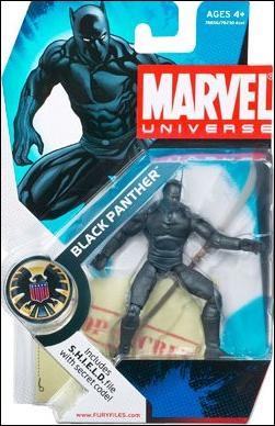 Marvel Universe (Series 1) figure 005 Black Panther