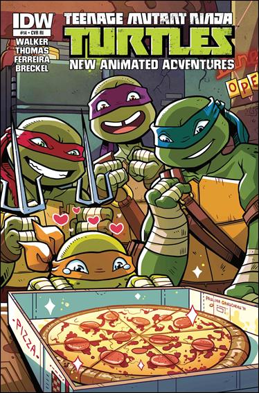 Teenage Mutant Ninja Turtles New Animated Adventures issue 14-C Paulina Ganucheau 1:10 Cover