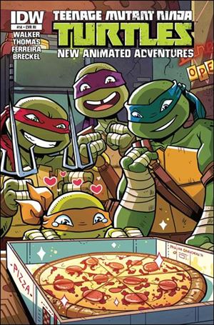 Teenage Mutant Ninja Turtles New Animated Adventures issue 14-C Paulina Ganucheau 1:10 Cover
