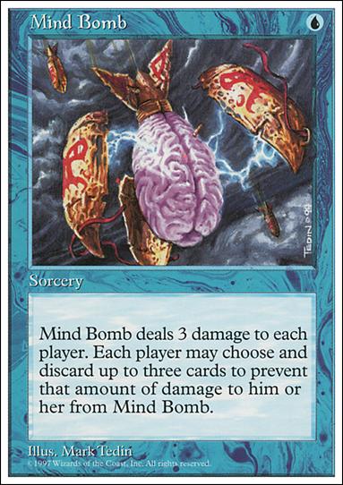 Magic the Gathering: 5th Edition (Base Set) card 105 Mind Bomb