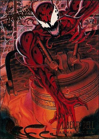 Fleer Ultra Spider-Man (Base Set) card 136 Liberty Bell