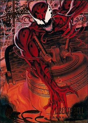 Fleer Ultra Spider-Man (Base Set) card 136 Liberty Bell