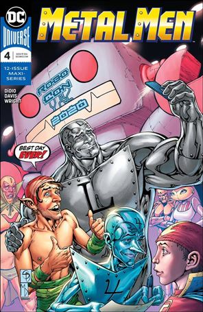Metal Men (2019) issue 4 Shane Davis Cover