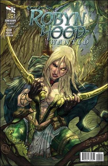Grimm Fairy Tales Presents Robyn Hood: Wanted issue 5 Giuseppe Cafaro Cover
