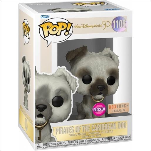 POP! Disney figure 1105-B Pirates of the Caribbean Dog (Flocked)