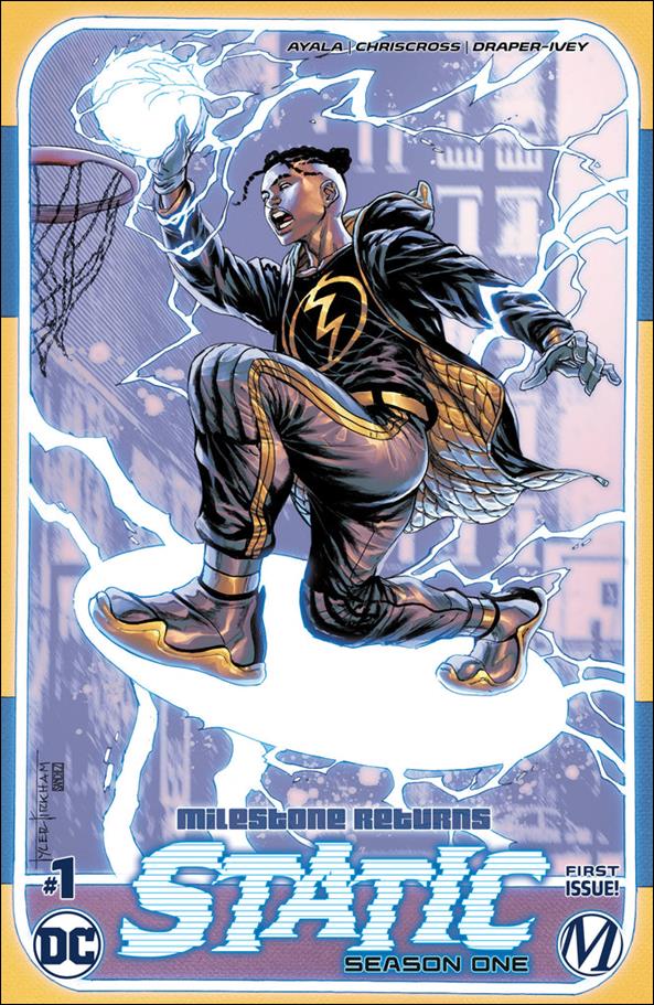 Static: Season One issue 1-G Tyler Kirkham Frankie's Comics Cover