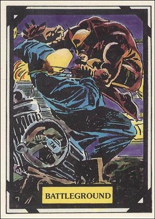 Wolverine Trivia (Base Set) card 27 Battleground