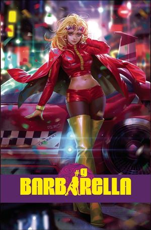Barbarella (2021) issue 9-B Derrick Chew Cover