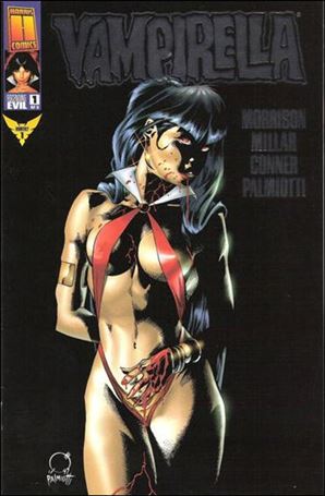 Vampirella Monthly issue 1-E Joe Quesada Platinum Foil Cover 1/2000