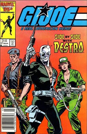 G.I. Joe: A Real American Hero issue 57-B Newsstand Cover