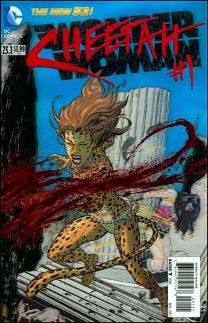 Wonder Woman (2011) issue 23.1 Cheetah 3D Cover