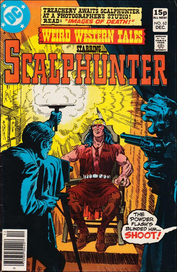 Weird Western Tales (1972) issue 62-B UK Price Cover