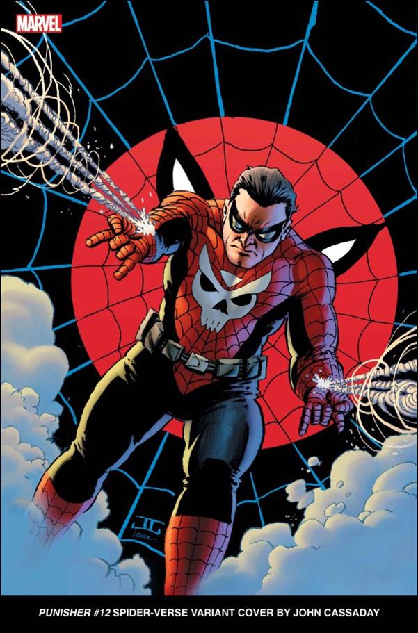 Punisher (2022) issue 12-B John Cassaday Spider-Verse Cover