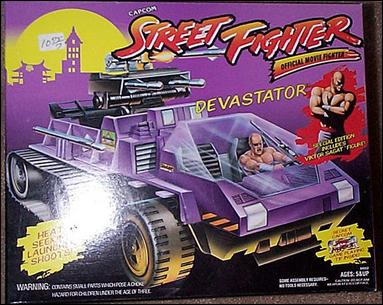 Street Fighter: Official Movie Fighters (Vehicles and Playsets) figure 1 Devastator