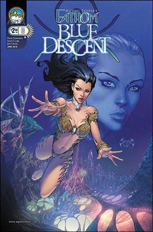 Michael Turner's Fathom: Blue Descent issue 0-B Joe Benitez Cover