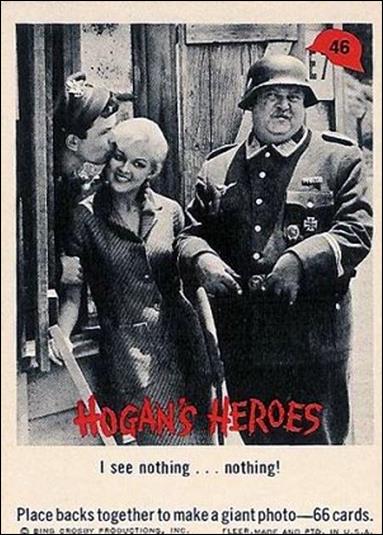 Hogan's Heroes (Base Set) card 46 I see nothing...nothing!