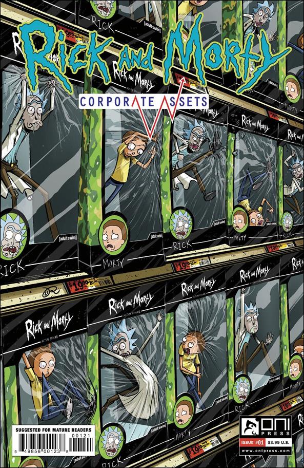 Rick and Morty: Corporate Assets issue 1-B Ryan Lee Cover