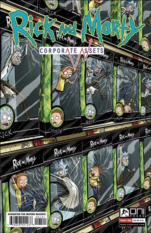 Rick and Morty: Corporate Assets issue 1-B Ryan Lee Cover