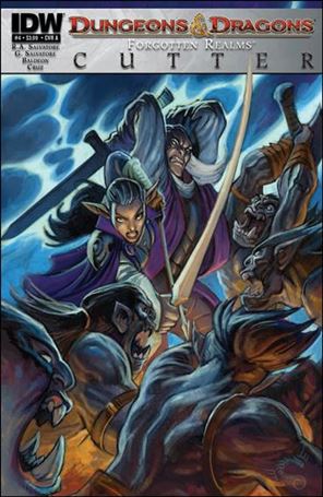 Dungeons & Dragons: Cutter issue 4 Steve Ellis Cover