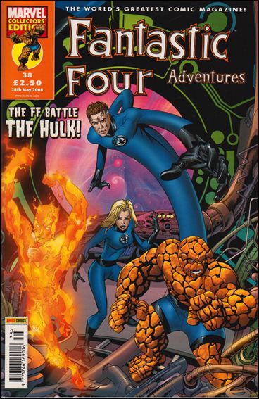 Fantastic Four Adventures (UK) issue 38 Cardstock Cover