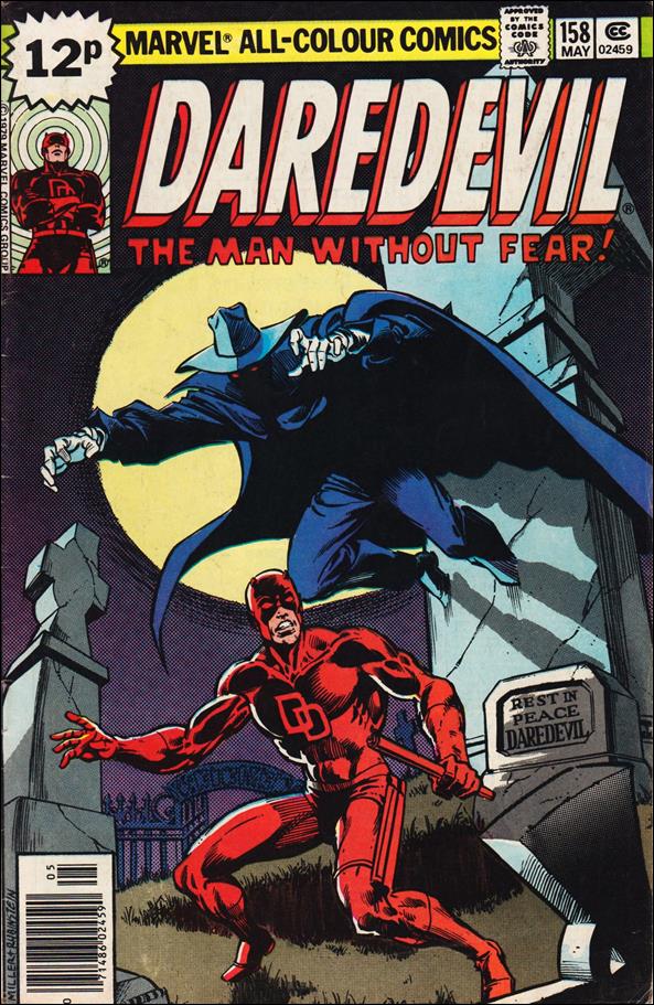 Daredevil (1964) issue 158-B UK Price Cover
