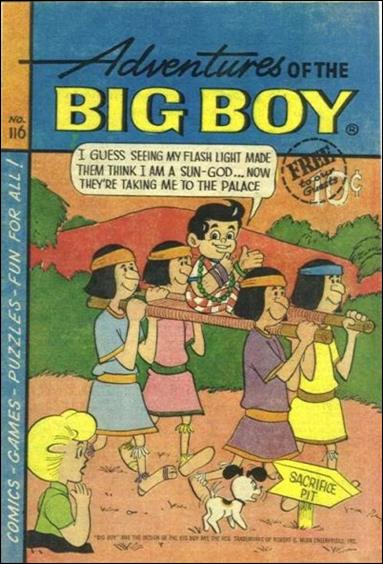 Adventures of the Big Boy issue 116-B West Coast Cover