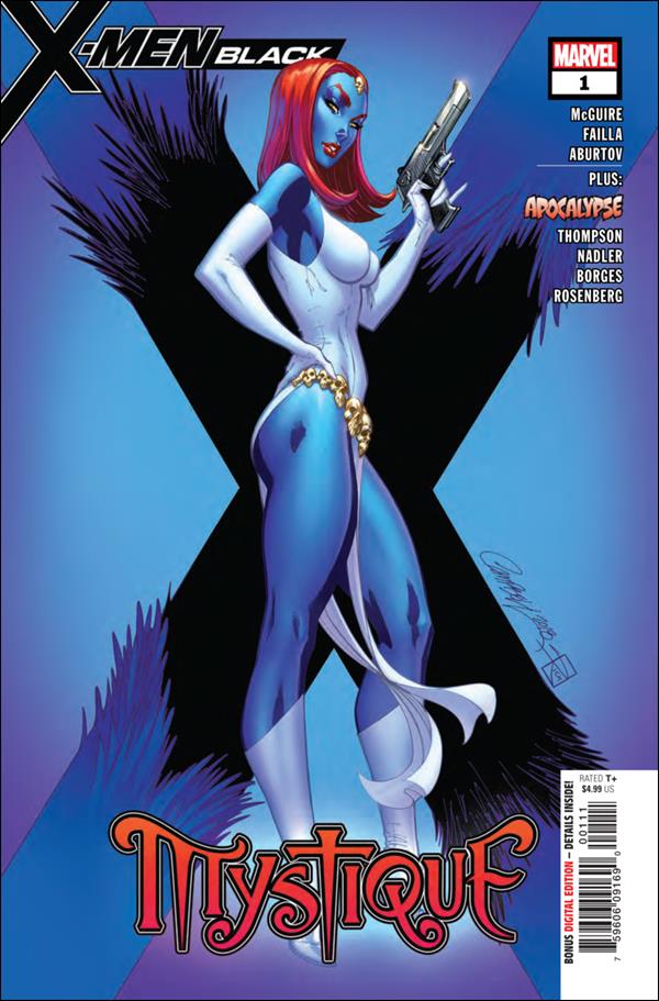 X-Men Black: Mystique issue 1 J. Scott Campbell Cover