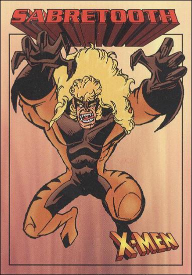 X-Men $0.99 (Base Set) card 26 Sabretooth