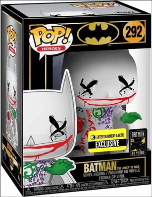 POP! Heroes figure 292 Batman The Joker's Wild Entertainment Earth