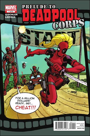 Prelude to Deadpool Corps issue 1 Dave Johnson Cover