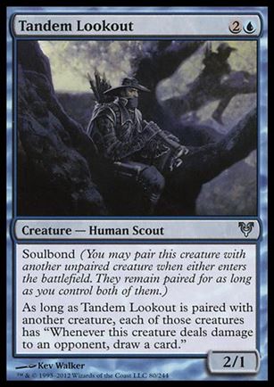 Magic the Gathering: Avacyn Restored (Base Set) card 80 Tandem Lookout