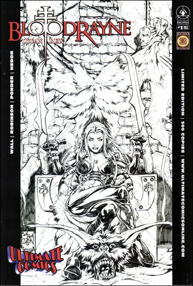 Bloodrayne: Lycan Rex issue 1-E Ultimate Comics Sketch Cover 1/500