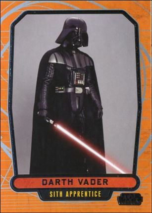 Star Wars Galactic Files (Base Set) card 76 Darth Vader Sith Apprentice