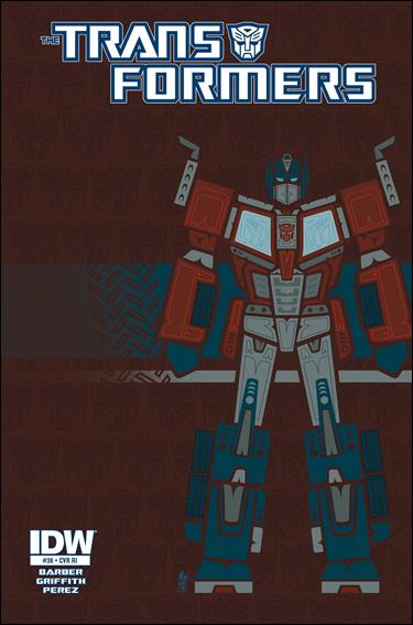 Transformers (2014) issue 38-C Jeffrey Veregge 1:10 Cover