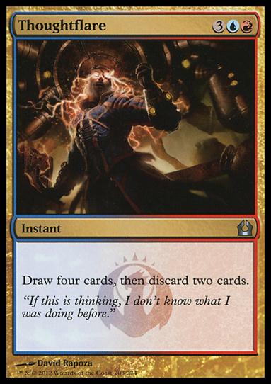 Magic the Gathering: Return to Ravnica (Base Set) card 203 Thoughtflare