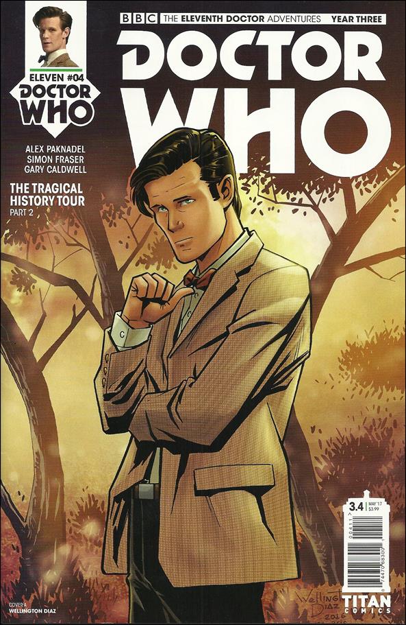 Doctor Who: The Eleventh Doctor Year Three issue 4 Wellington Diaz Cover