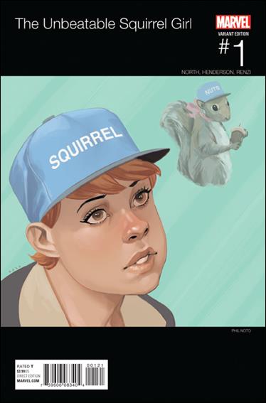 Unbeatable Squirrel Girl (2015/12) issue 1-D Phil Noto Hip Hop Cover