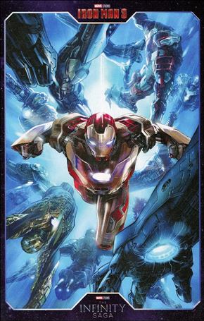Iron Man (2020) issue 18-C Alexander Lozano Infinity Saga Cover