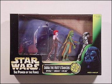 Star Wars: The Power of the Force 2 3 3/4" Cinema Scenes figure 6 Jabba's Dancers