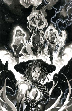 Magic issue 4-K Matteo Scalera 1:Store Black & White Cover