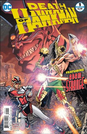 Death of Hawkman issue 1 Aaron Lopresti Cover