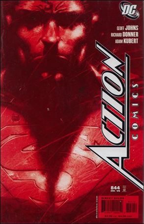 Action Comics (1938) issue 844-C Adam Kubert Red Cover (2nd Printing)