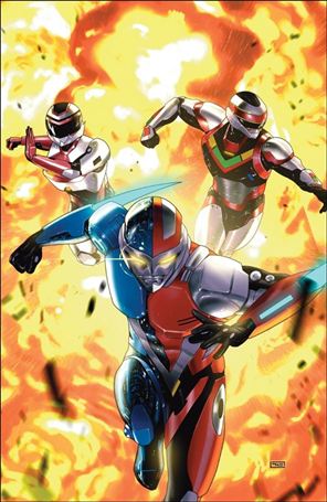 VR Troopers (2025) issue 2-C Taurin Clarke Foil Virgin Cover