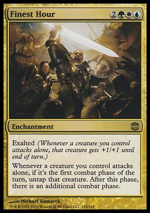 Magic The Gathering: Alara Reborn (Base Set) card 126 Finest Hour