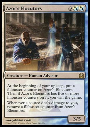 Magic the Gathering: Return to Ravnica (Base Set) card 210 Azor's Elocutors