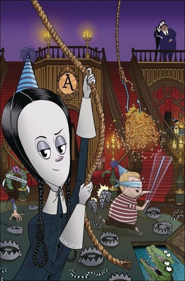 Addams Family: The Bodies Issue (2023) issue 1-B Chynna Clugston-Flores 1:10 Virgin Cover