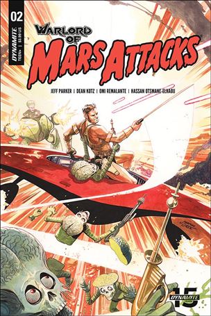 Warlord of Mars Attacks issue 2-B Jonathan Case Cover