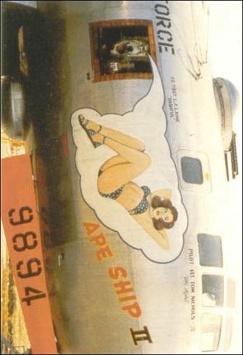 Vintage Aircraft Nose Art (Base Set) card 36 Ape Ship II