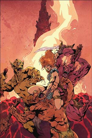 Red Sonja (2019) issue 13-I Roberto Castro 1:11 Virgin Cover