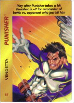 Marvel OverPower (Base Set) card nn174 Punisher: Vendetta